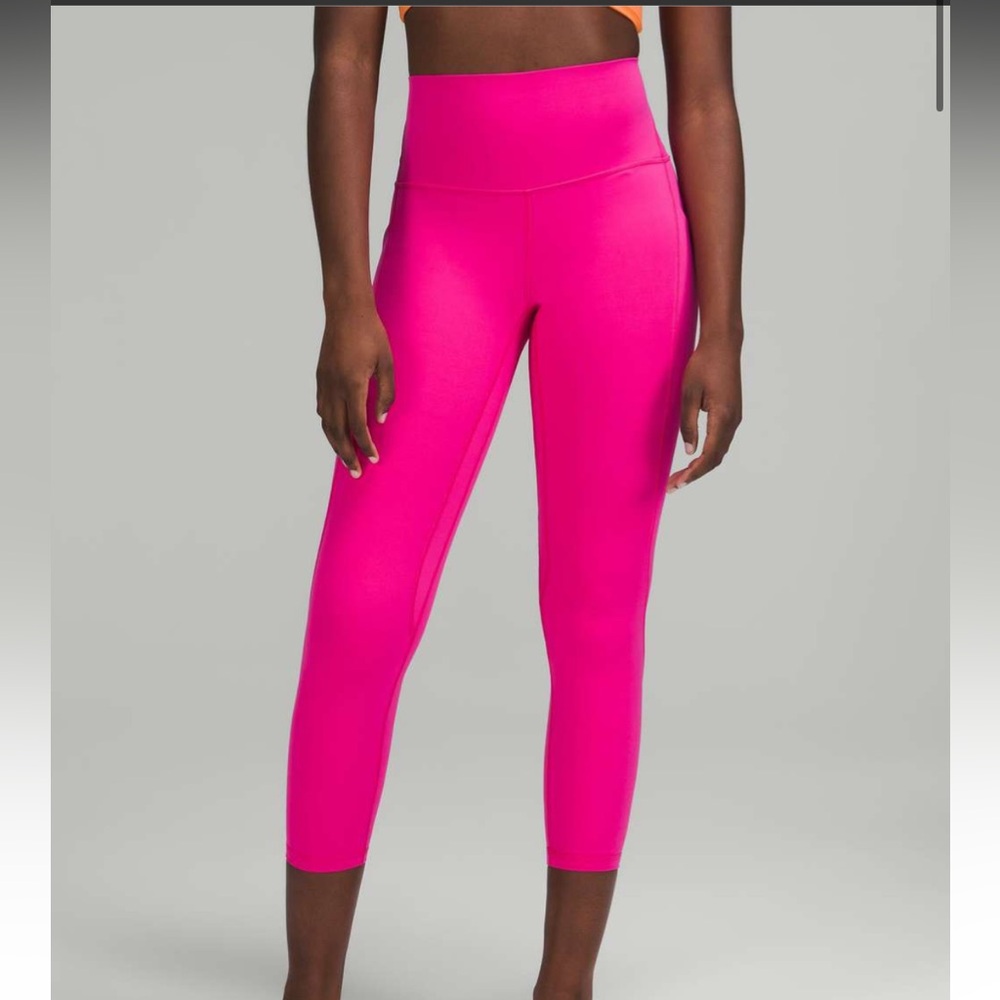 Lululemon Align High-Rise Pant with Pockets 25" Sonic Pink Size 10